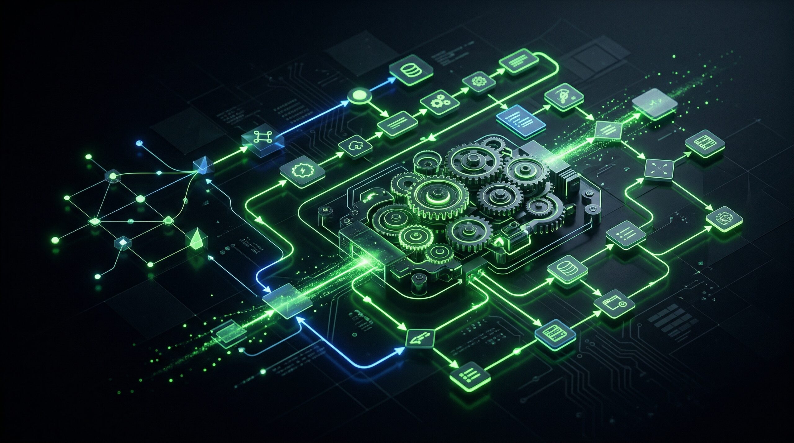 Business workflow automation visualization