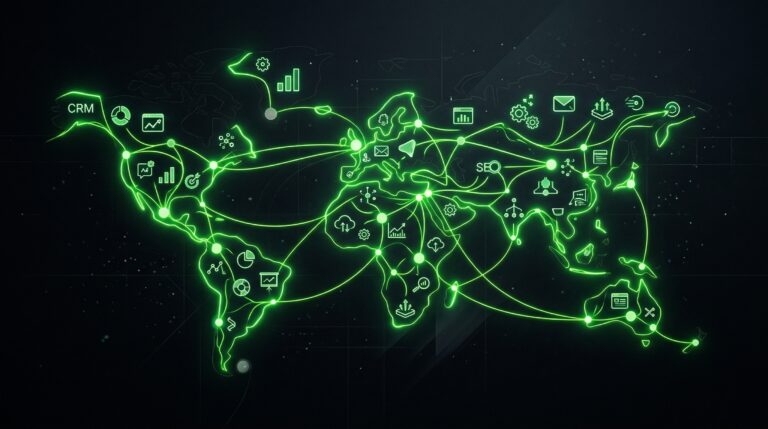 Marketing technology stack ecosystem