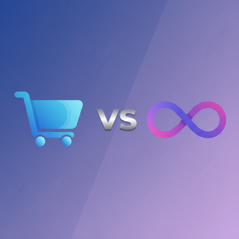 Google Shopping Ads vs Meta Ads comparison illustration for e-commerce advertising